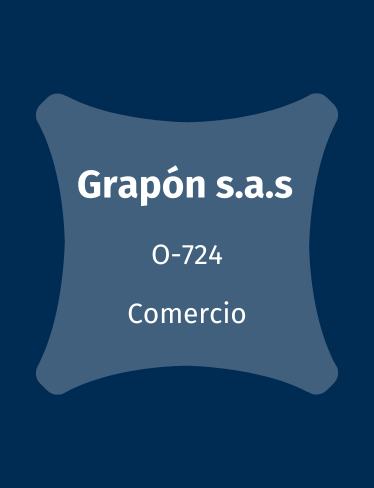 Grapón SAS, servicios de comercio, ubicada en el Piso 7 de Sao Paulo Plaza Medellín